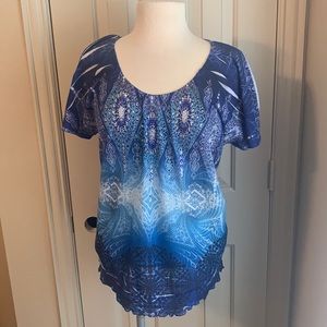 Cute REBA embellished top size L